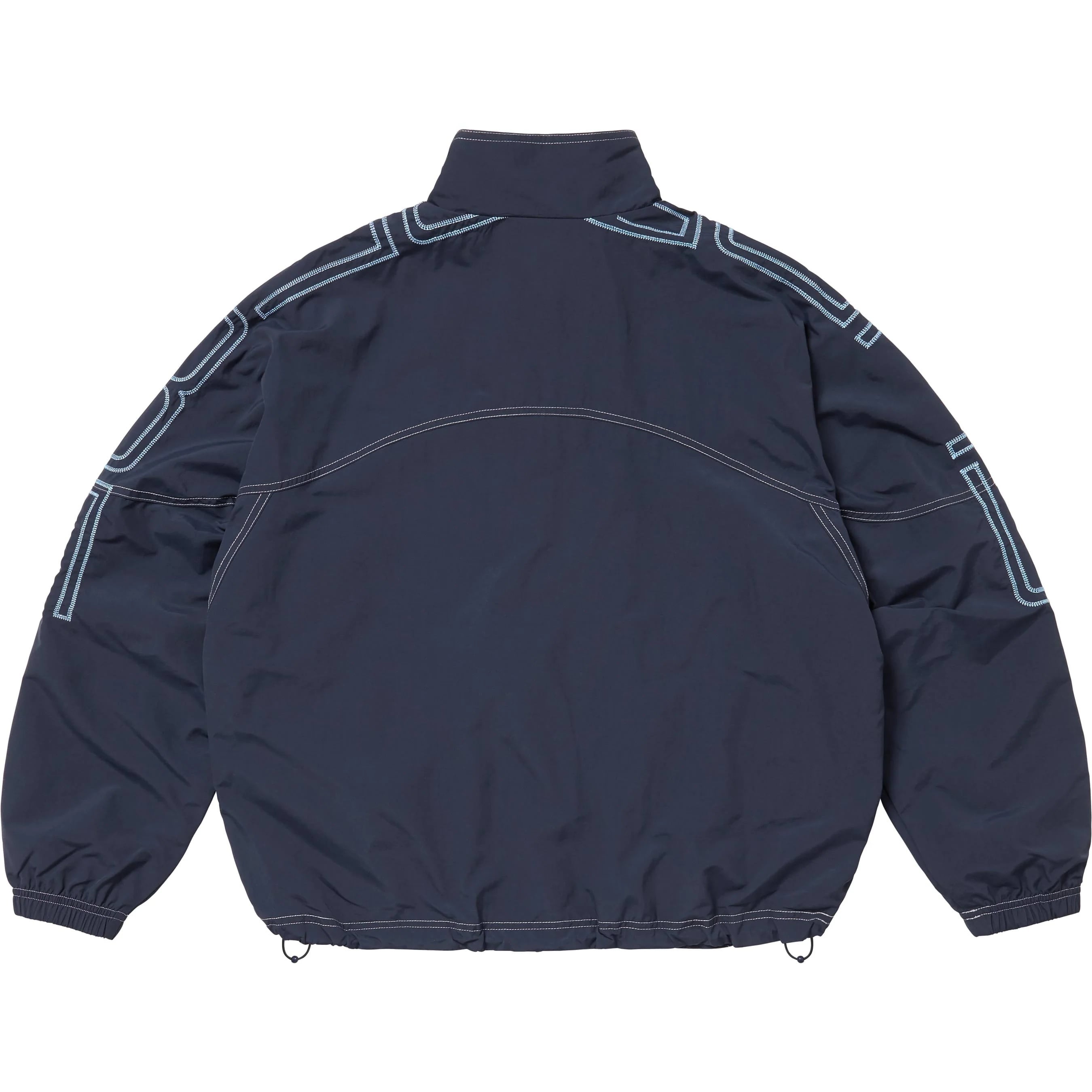 Spellout Embroidered Track Jacket view 9